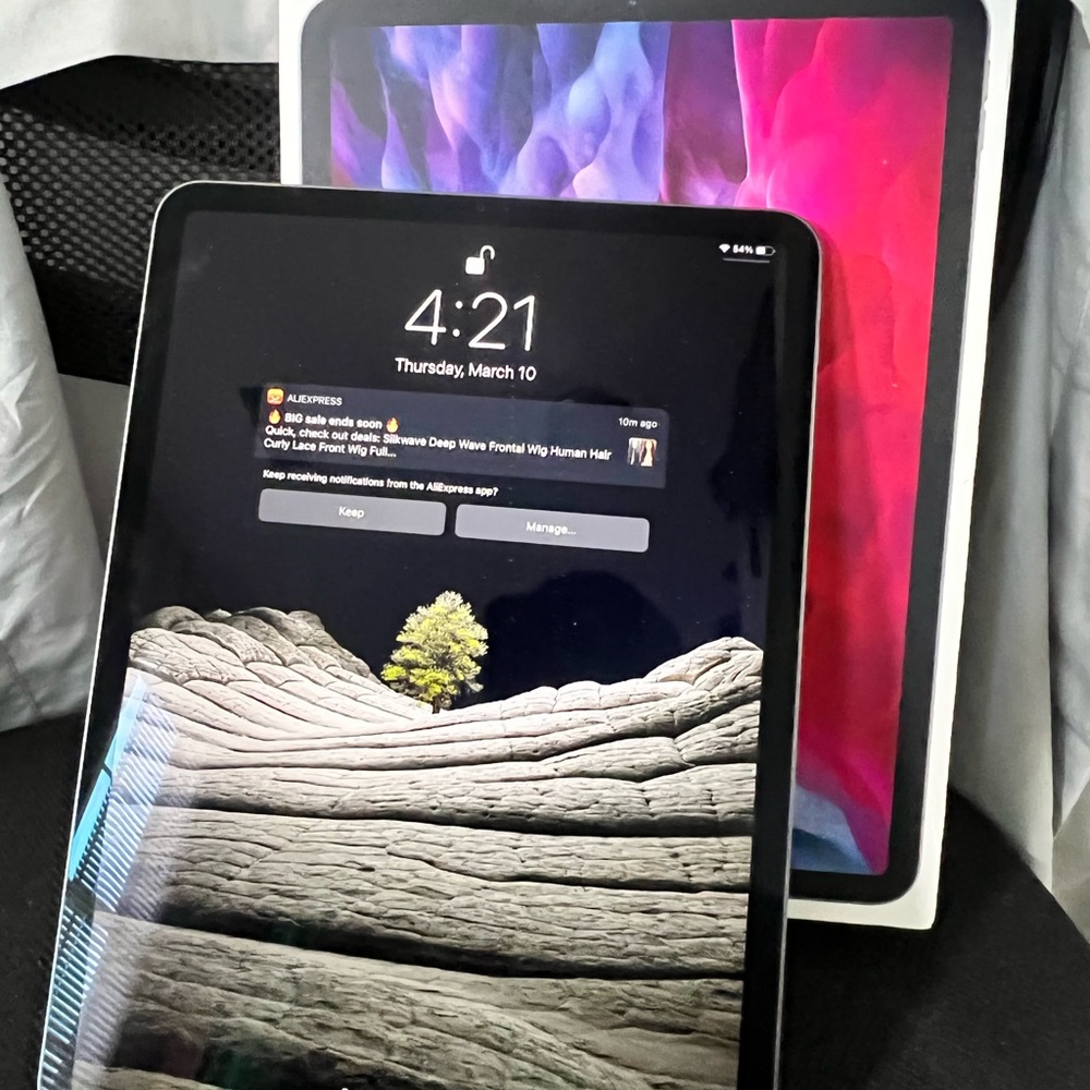 iPad Pro 2nd Gen (2020) 256gb with Original box